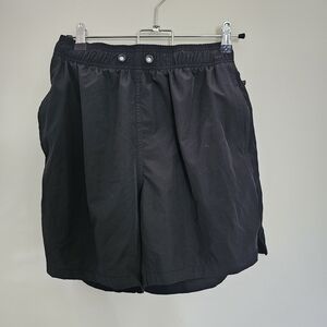 SHEIN Men's Black Swim Trunks w/Lining & Zippered Front Pockets Sz XS